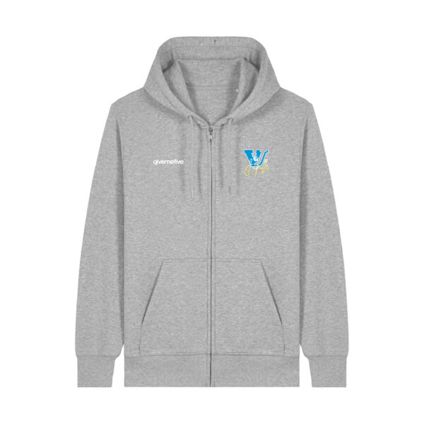 Sweat-shirt capuche zippé – Vaillante Jupille - Image 2